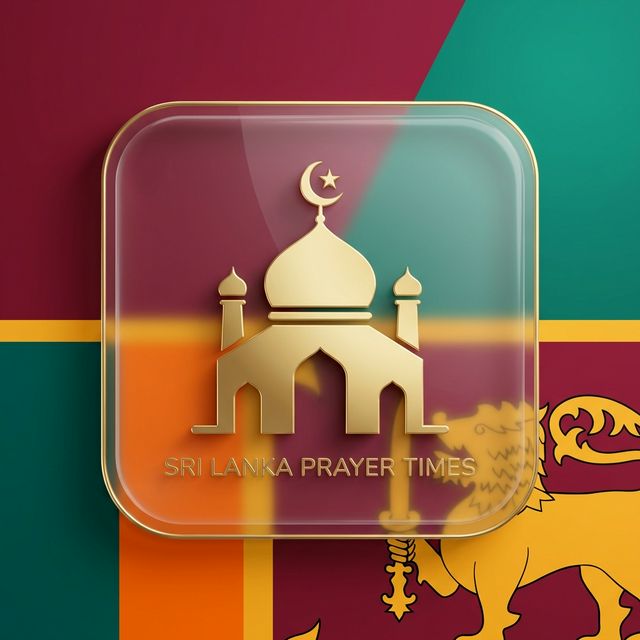 Sri Lanka Prayer Times App Icon - Accurate Athan & Qibla